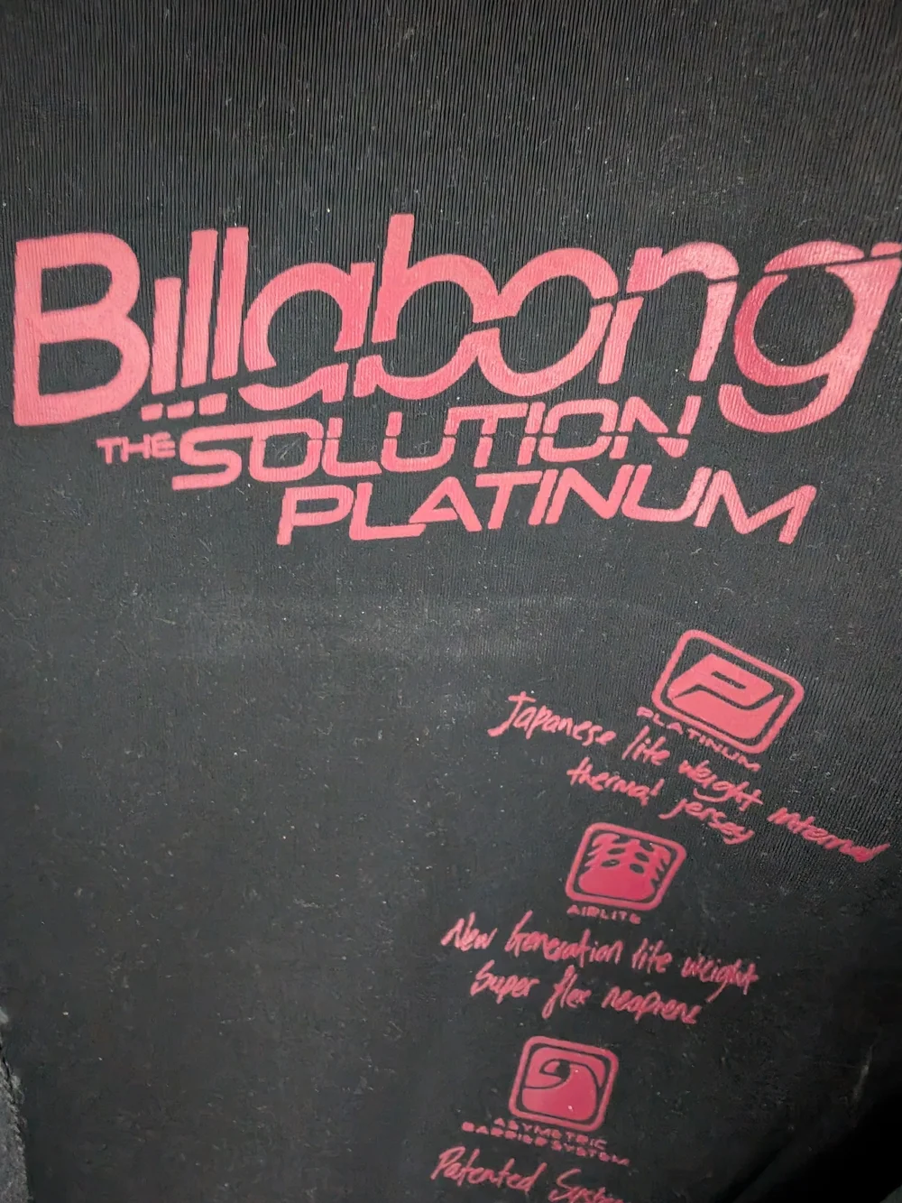 SM Billabong Men’s Black Full Wetsuit